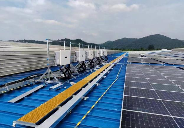 四川天馬屋頂分布式光伏項(xiàng)目正式發(fā)電并網(wǎng)(圖3) 四川天馬屋頂分布式光伏項(xiàng)目正式發(fā)電并網(wǎng)(圖3)